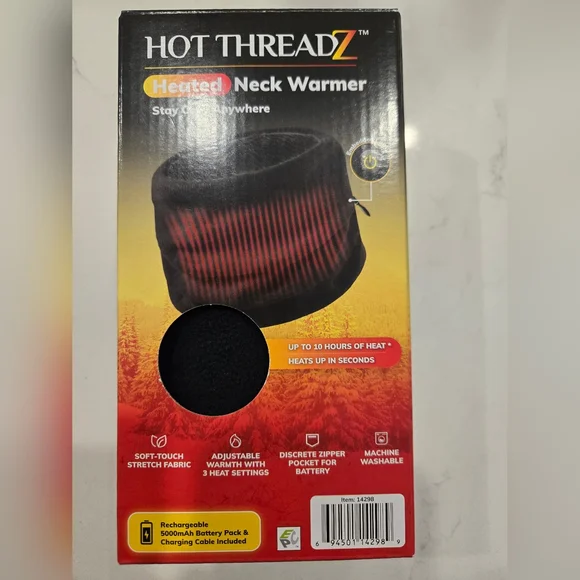 Heated Neck Warmer -7hour 3heat settings. NIB - Picture 7 of 7